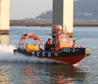 Replaced construction of 9 Korea Coast Guard High Speed boats (2019)
