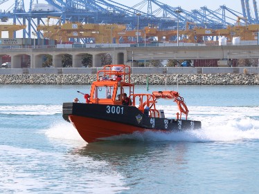 Replaced construction of 9 Korea Coast Guard High Speed boats (2019)